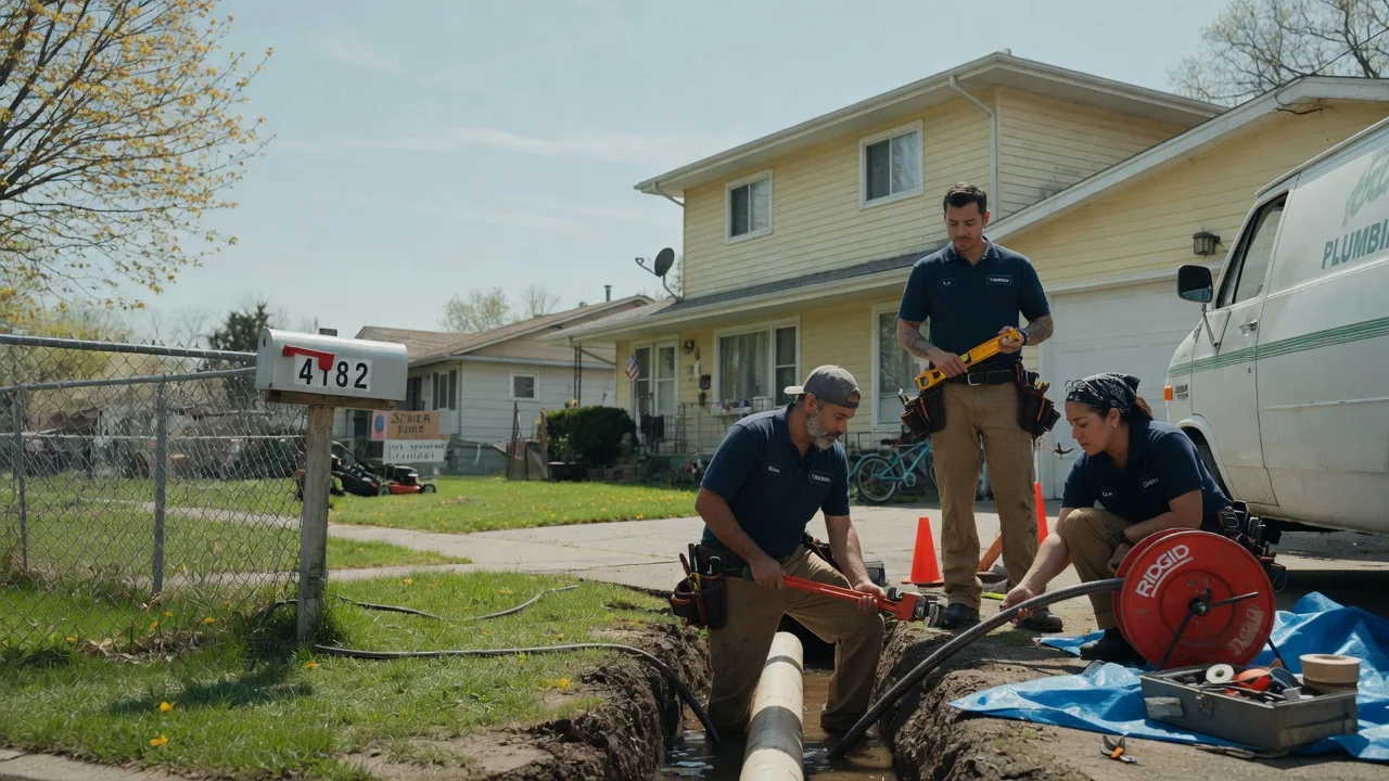 Gas Line Repair in Colfax, IL near me